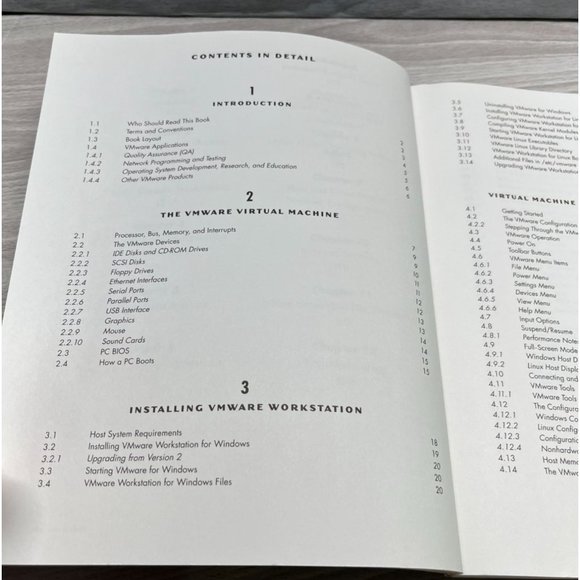 The Book of VMWare Workstation Complete Guide Brian Ward 2002 - Picture 3 of 11